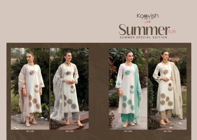 Kaavish summer-luxe cotton wholesale dress material market in pune  - wholesale export
